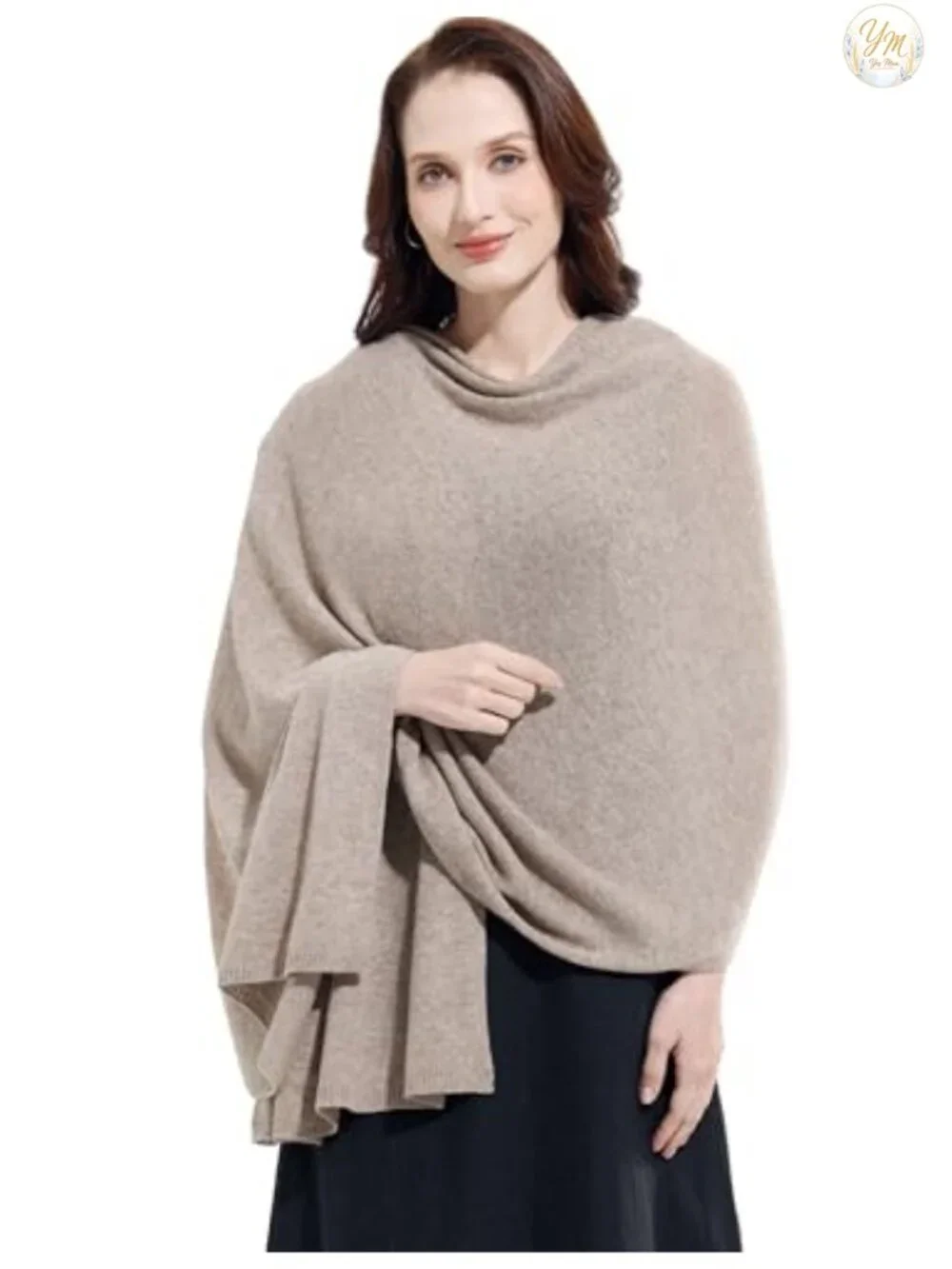 Luxury Cashmere Blend Wrap Stole Pashmina Shawl for Women Extra Large Travel